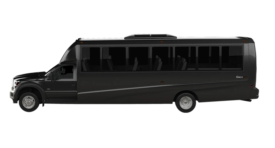 Carey luxury mini bus Ford F-550 Grech shuttle bus