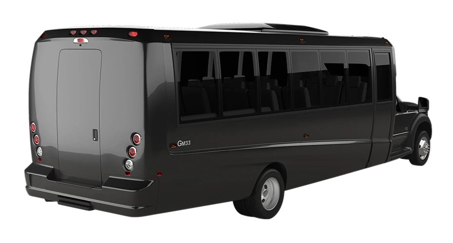 Carey luxury mini bus Ford F-550 Grech interior seating