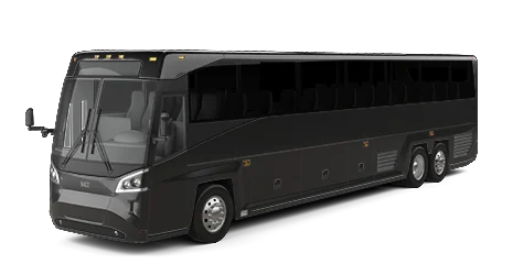 Carey luxury motor coach MCI D45 LE front exterior